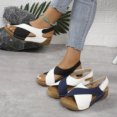 Sandalias Sofia Ortopédicas Ultra- Cómodas de Cuero