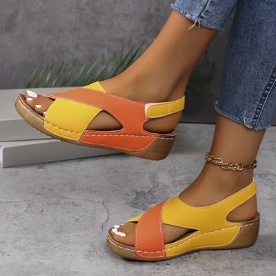 Sandalias Sofia Ortopédicas Ultra- Cómodas de Cuero
