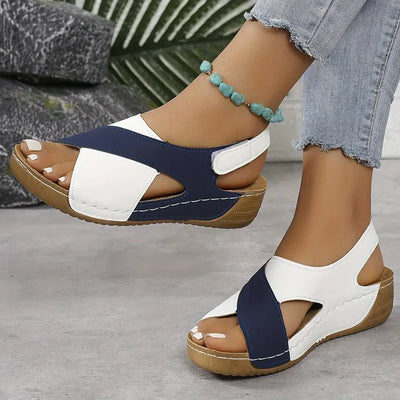 Sandalias Sofia Ortopédicas Ultra- Cómodas de Cuero