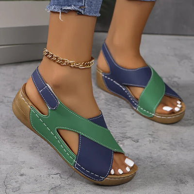 Sandalias Sofia Ortopédicas Ultra- Cómodas de Cuero